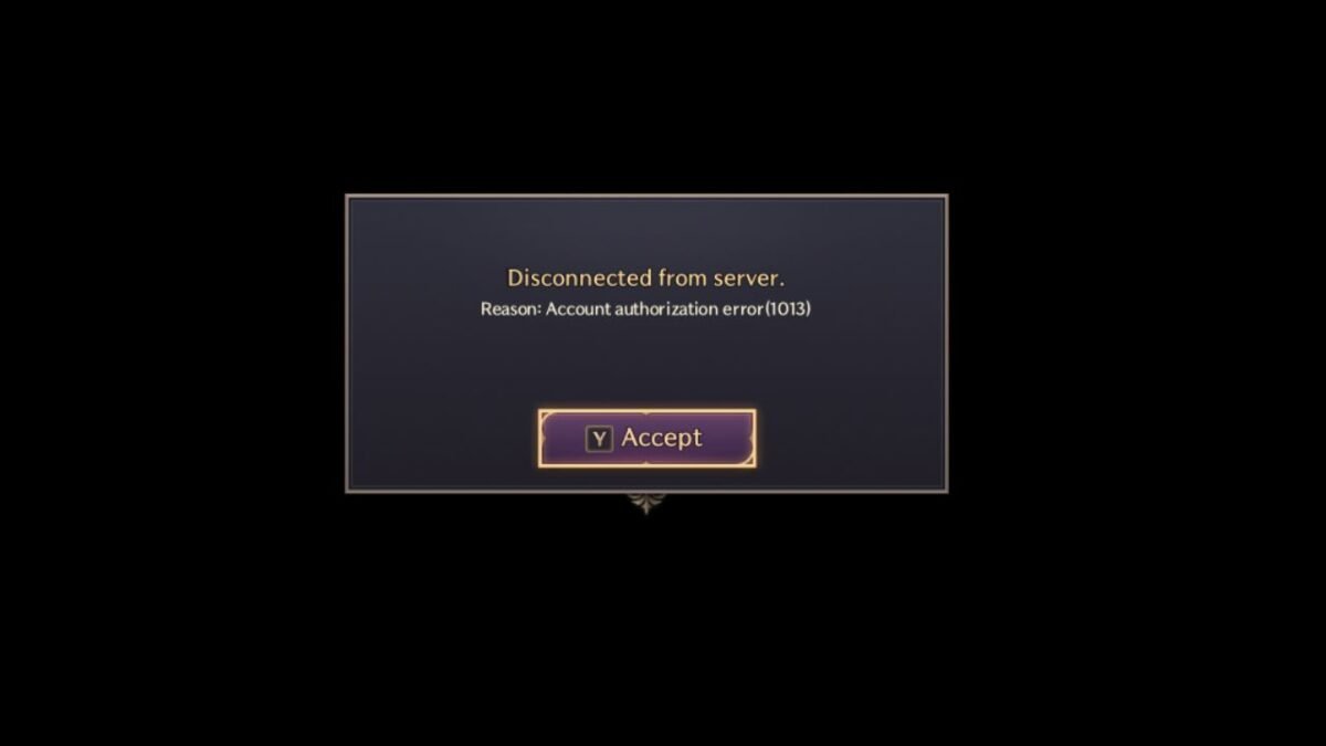 Throne and Liberty Account Authorization Error 1013 Fixes