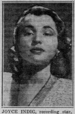 Joyce Indig: Nightclub Star & Rodney Dangerfield’s Love Joyce Indig